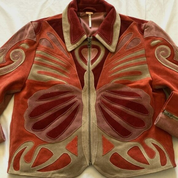Free People Jackets & Blazers - Free People “stars are psychedelic” jacket NWOT